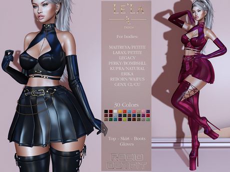 Second Life Marketplace - {Le'La} Rocio Outfit